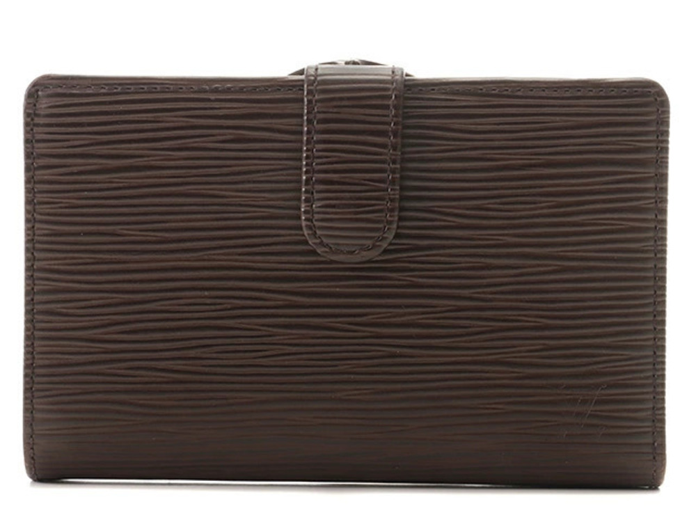 LOUIS VUITTON Portefeuille Viennois Epi Mocha Brown